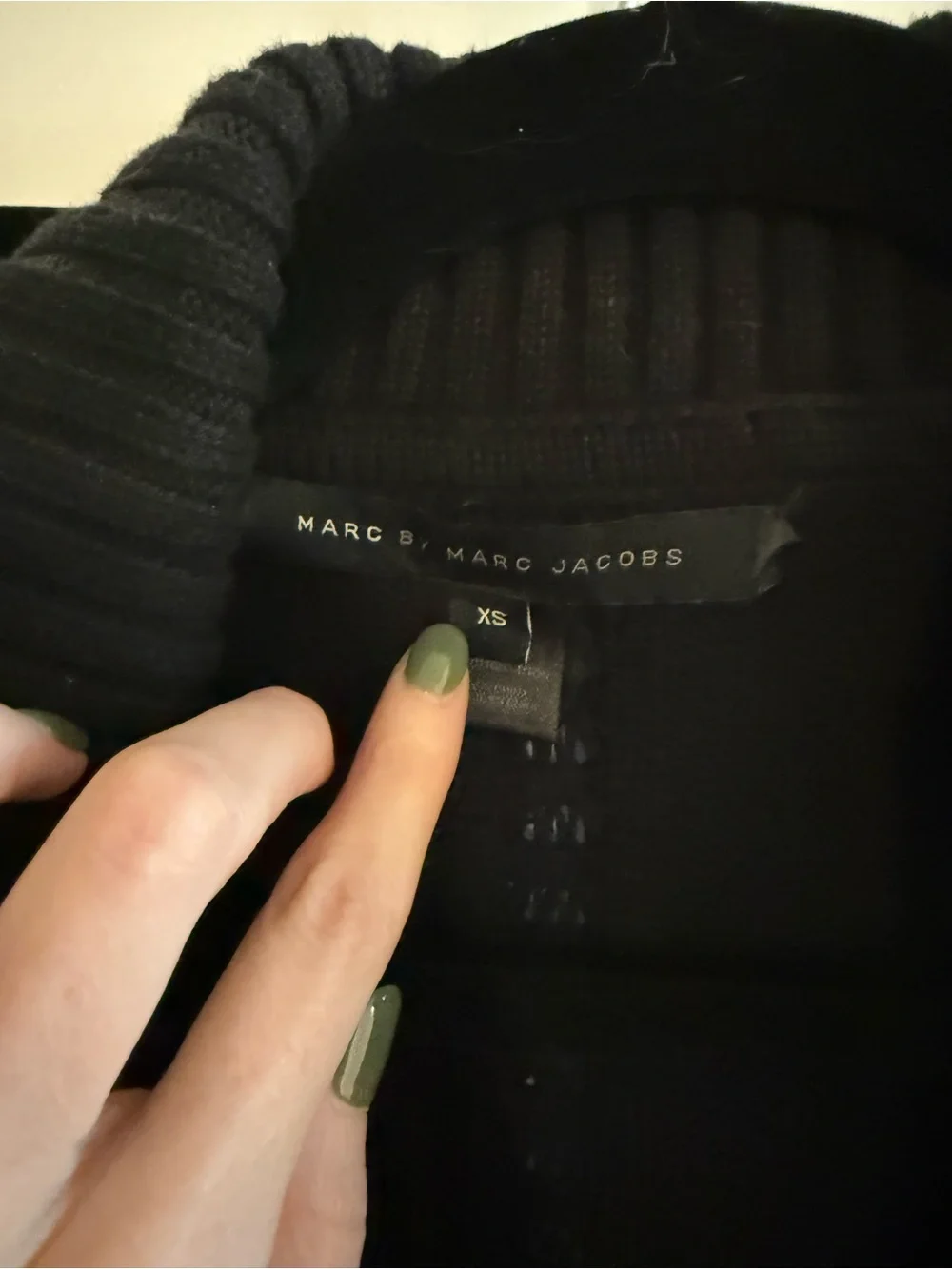 Marc by Marc Jacobs Military Sweater Vest XS ASO Gossip Girl/Blake Lively